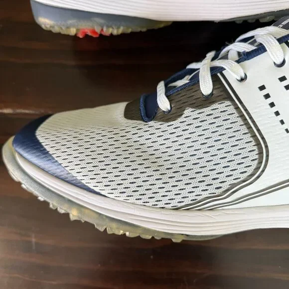 `Size 12 - Sqairz Speed Mesh Men's Golf Shoes - Blue & White- - Picture 12 of 12